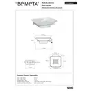 Мильниця NIKI 153108022 Bemeta Чехія