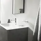 Мильниця підвісна Hansgrohe AddStoris, Brushed Bronze/скло (41746140)