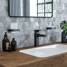 Мильниця підвісна Hansgrohe AddStoris, Brushed Black (41746340)