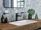 Мыльница подвесная Hansgrohe AddStoris, чёрный матовый/стекло матовое (41746670) фото 3 Aquada.com.ua