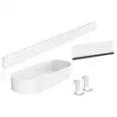 Набор аксессуаров 4-в-1 Hansgrohe WallStoris, белый матовый (27967700) фото 1 Aquada.com.ua