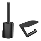 Комплект аксесуарів Hansgrohe WallStoris 2в1, Matt Black (27969670)