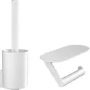 Комплект аксесуарів Hansgrohe WallStoris 2в1, Matt White (27969700)