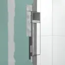 Вбудований тримач для йоржика та туалетного паперу Hansgrohe XtraStoris Rock, колір - Matt Black  56062670