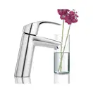 Набор смесителей для ванны 3-в-1 Grohe Eurosmart (цвет - хром) (123389М) фото 5 Aquada.com.ua