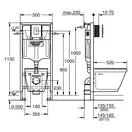 Набор для ванной Grohe Mega Bundle BauLoop (39186MB0) фото 4 Aquada.com.ua