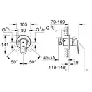 Набор для ванной Grohe Mega Bundle BauLoop (39186MB0) фото 7 Aquada.com.ua