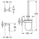 Набор для ванной 15-в-1 Grohe Mega Bundle BauFlow (39418MB1) фото 15 Aquada.com.ua