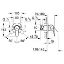 Набор для ванной 15-в-1 Grohe Mega Bundle BauFlow (39418MB1) фото 7 Aquada.com.ua
