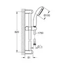 Набор для ванной Grohe Mega Bundle BauLoop (39427MB1) фото 18 Aquada.com.ua