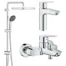 Grohe Start Набір змішувачів 3-в-1, хром (UA202305RM)