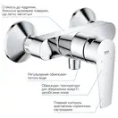 Grohe StartEdge Набір змішувачів для душу S-Size, хром (UA202502SE)