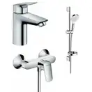 Набір змішувачів для душу Hansgrohe Logis (71100000 + 71600000 + 26553400), хром (20190002)