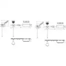 Hansgrohe WallStoris Комплект аксессуаров, Matt Black (24291670)