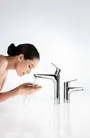 Набор смесителей для ванны 3-в-1 Hansgrohe Focus/Croma Select E (цвет - хром) (31940112) фото 7 Aquada.com.ua