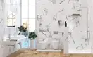 Almera Ceramica Carrara Плитка настенная, белая (383243)