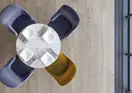 CERRAD Acero Bianco Плитка керамогранитная, белый (5903313301084)