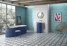 Настенная плитка Geotiles UT. Sideral Aquamarine 25 х 70 см 416431