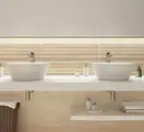 OPOCZNO Плитка стінова Classic Travertine Beige 24x74 код 2332 Опочно (TWZR1021514951)