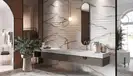 OPOCZNO Плитка стінова Cosima White SATIN STR 39,8x119,8 код 1529 Опочно (TWZR1022827893)