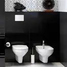 OPOCZNO Плитка стінова Black GLOSSY 25x75 код 1615 Опочно (TWZZ1039211687)