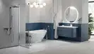 OPOCZNO Плитка стінова Blue SATIN 25x75 код 5244 Опочно (TWZZ1110313760)