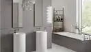 OPOCZNO Плитка стінова Dark Grey Lines GLOSSY STR 25x75 код 5367 Опочно (TWZZ1110373760)
