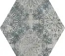 Плитка стінова Sweet Grey Heksagon STR 171x198x9 Paradyz (SS--198X171-1-SWEE.GR)