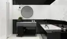 Плитка стінова Synergy Nero B STR 30x60 код 0526 Ceramika Paradyz (SS--300X600-1-SYNE.NEB)