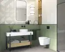 Плитка стінова Feelings Bianco B RECT STR Блиск 29,8x59,8 код 7280 Ceramika Paradyz (SSR-298X598-1-FEES.BIB)