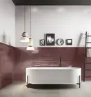Плитка стінова Decorline Decorwall White RECT 250x750x9,4 Sant'agostino (CSADWLIG00)