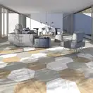 Плитка керамогранітна Hexagono Seine Gris 519x599x9 Vives (4A1J)
