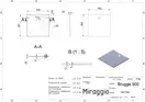 MIRAGGIO BRUGGE 900 Душевой поддон, литой мрамор (0000615)