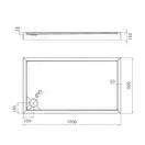 піддон Omnires Camden 90x120 (CAMDEN90/120/PBP)