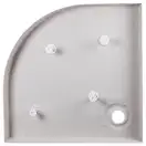 Qtap Robin Душовий піддон 90x90x12 см, білий (ROBIN309912C)