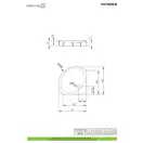 Radaway Patmos B Душовий піддон 90x90 см, білий (4T99155-03)