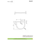 Душовий піддон Delos P 100x90см, RADAWAY (4Z19035-03N)