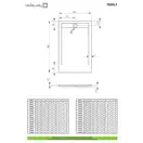 Душовий піддон Teos F 130x90 см white, RADAWAY (HTF13090-04)