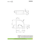 Душовий піддон Naxos A 80x80 см, RADAWAY (SBA8841-1)
