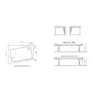 Ravak Asymetric Pro Панель для піддона 120x90 L (XA95G70101L)