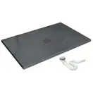 Душевой поддон REA ROCK 80X100 GREY (REA-K4582)