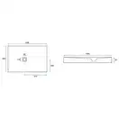 Душевой поддон REA ROCK 80X100 GREY (REA-K4582)