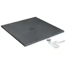 Душевой поддон REA ROCK 90X90 GREY (REA-K4585)