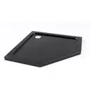Душевой поддон REA DIAMOND 90X90 BLACK (REA-K8543)