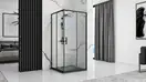 Душевой поддон REA STONE 90X90 BLACK (REA-K9601)