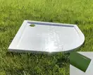Snail Душовий піддон «Жасмін» 900/R550 А802 Олива глянець (134A802)