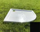 Snail Душовий піддон «Жасмін» 900/R500 Чорний А200 (136A200)