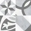 Cersanit Henley Grey Pattern Плитка напольная, серый (TGGZ1044177835)