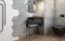 Плитка підлогова Scratch Bianco SZKL RECT MAT 75x75 код 9819 Ceramika Paradyz (R-R-750X750-1-SCRA.BI---2)