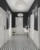 Плитка підлогова Modern Motyw B SZKL STR 19,8x19,8 код 1320 Ceramika Paradyz (RS--198X198-1-MODN.--B)